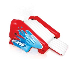 lot 6100 image: Inflatable Pool Water Slide, Red