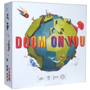 lot 6106 image: Doom On You Card Game Best Fun Family Games for Kids, Teens, Adults