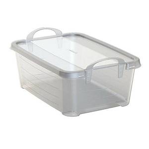 lot 6108 image: Life Story Stackable Plastic Tub