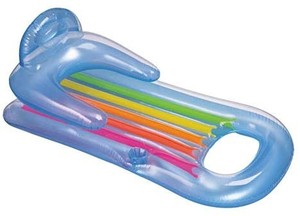 lot 6109 image: Intex King Kool 58802EP Inflatable Lounging Swimming Pool Float, Multi-Colored