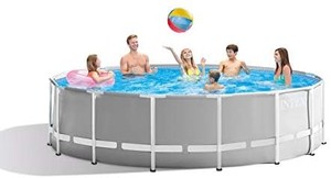 lot 6122 image: Intex 15x42 prism frame premium pool set