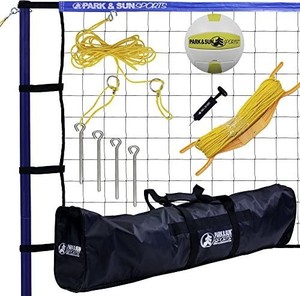 lot 6184 image: Park & Sun Sports Spiker Sport Portable Outdoor Volleyball Net System