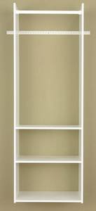 lot 6190 image: Easy Track Rv1472 Hanging tower Closet - White