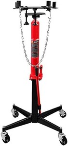 lot 6193 image: BIG RED TR4053 Torin Hydraulic GarageShop Telescoping Transmission Floor Jack 12 Ton (1,000 lb) Capacity, Red