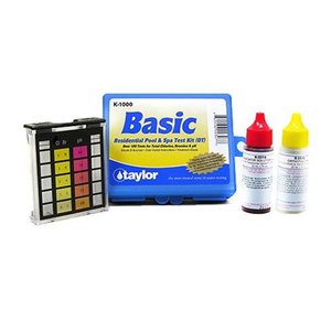 lot 6218 image: Taylor K-1000 Basic Residential OT DPD Swimming Pool & Spa Test Kit 3-Way K1000
