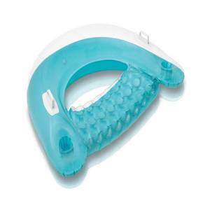 lot 6283 image: Intex - Inflatable Swimming Pool Float Raft Lounger - Multicolored