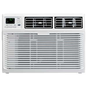 lot 6292 image: TCL 6,000 BTU White Window Air Conditioner with Remote