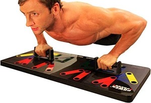 lot 6393 image:  Power Press 4.7 out of 5 stars  5,573Reviews Power Press Original Push Up  Color-Coded Wide Push Up Board System (30 Combo Positions