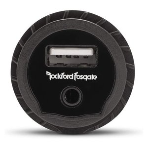 lot 6414 image: Rockford Fosgate PAUX Console Mount USBAux Jack w Cover