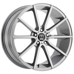 lot 6425 image: MOTIV 419ab marseille 20x8.5 35et 74.10mm anthracite with brushed face wheel