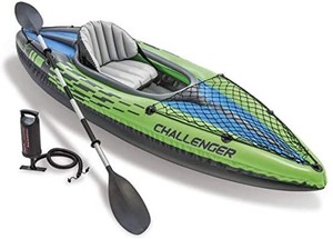 lot 6443 image: Intex Challenger K1 Kayak Kit