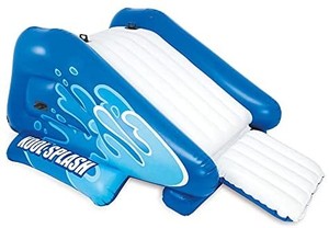 lot 6452 image: Intex 58849EP Kool Splash Durable Inflatable Play Center Swimming Pool with Built In Sprayers for Kids and Adults, Age 6 and Up