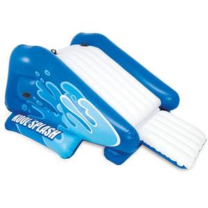 lot 6455 image: Intex - Kool Splash Inflatable Play Center Swimming Pool Water Slide - Blue