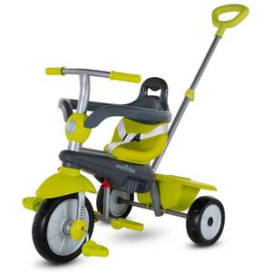 lot 6467 image: smarTrike Breeze, 3-in-1 Toddler Tricycle 15M - Green