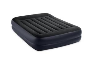 lot 6469 image: Intex Dura-Beam 16.5 in. Queen Pil Low Rest Raised Air Bed