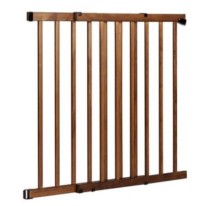 lot 6479 image: Evenflo Farmhouse Collection Walk Thru Top-of-Stairs Gate