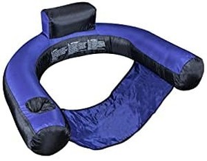 lot 6487 image: Swimline Fabric Covered U-Seat Pool Inflatable