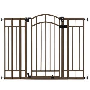 lot 55177 image: Summer Multi-Use Decorative Extra Tall Walk-Thru Gate (Bronze)