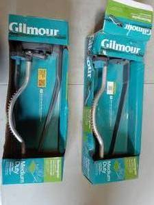 lot 55267 image: Gilmour 880013-1001 Medium Duty Rectangular Adjustable Oscillating Sprinkler