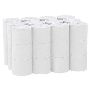 lot 55280 image: Scott Essential Extra Soft Coreless Standard Roll Toilet Paper, Septic Safe, 2-Ply, White, 800 SheetsRoll, 36 RollsCarton -KCC07001