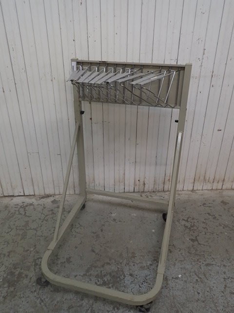 lot 6616 image: Mobile Blueprint Rack