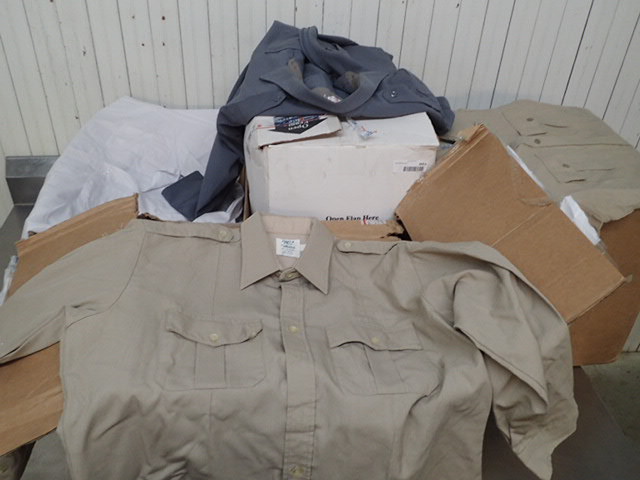 lot 8153 image: Large Lot of Uniform Shirts
