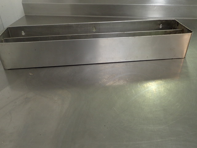lot 8171 image: Stainless Steel Two Tier Speed Rail
