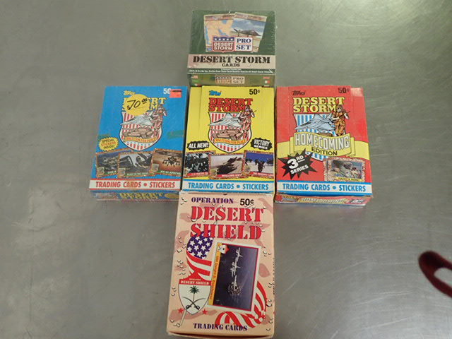 lot 8179 image: Lot of Desert Storm and Desert Shield