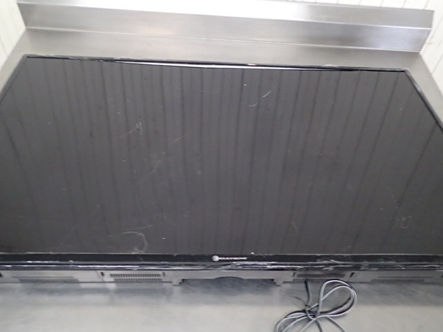 lot 8214 image: Element Flat Screen 58in LED TV (BROKEN SCREEN)