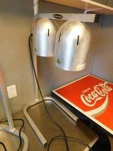 lot 7090 image: Commercial Pro 2 Bulb Heat Lamp