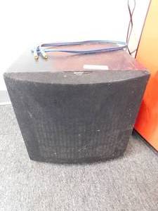 lot 7115 image: Boston Acoustics Powered AudioVideo Subwoofer