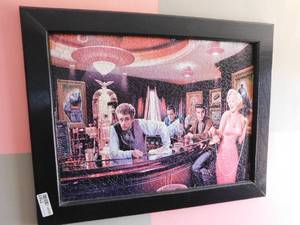 lot 7161 image: Wall Decor Framed Puzzle