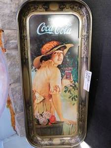 lot 7167 image: Metal Coca Cola Decor