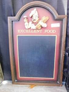 lot 7168 image: Chalk Board Sign