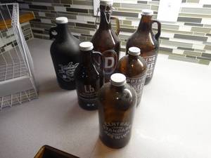 lot 1277 image: Lot of brown collectable beer bottles