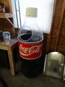lot 1365 image: Coca-Cola bottle display