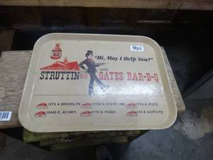 lot 1369 image: Original Gates Bar-B-Q serving tray