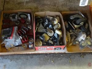 lot 1394 image: Lot of various wheels hardware & misc.