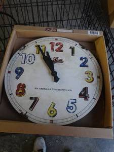 lot 1426 image: Wall clock