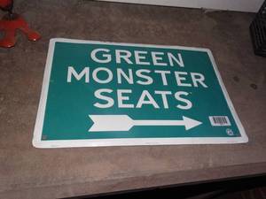 lot 1460 image: Metal sign