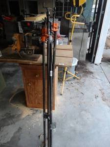 lot 1496 image: 4 bar clamps