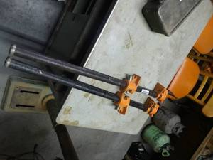 lot 1504 image: 2 bar clamps