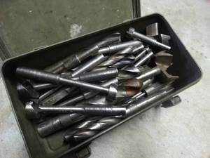 lot 1505 image: Lot of assorted drill bits