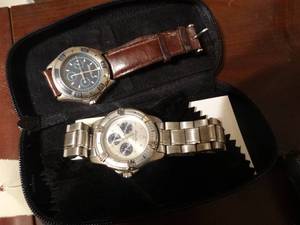lot 1569 image: 2 Mens wrist watches