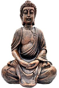lot 2425 image: ZOWIE King Meditative Buddha Statue for Home, 12 , Zen Garden Buddha Decoration, Buddha Home Decor