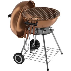 lot 2429 image: Venyn Original Kettle Premium Portable Charcoal Grill For Outdoor Grilling 18...