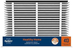 lot 2474 image: Aprilaire - 413 A1 413 Replacement Air Filter for Whole Home Air Purifiers, Healthy Home Allergy Filter, MERV 13 (Pack of 1)