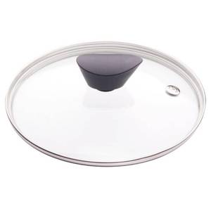 lot 2542 image: 12 Earth Frying Pan Lid in Tempered Glass, by Ozeri