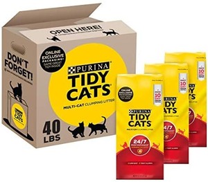 lot 30414 image: Purina Tidy Cats Clumping Cat Litter