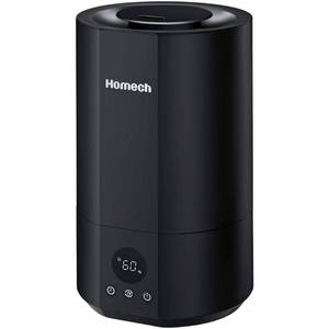 lot 30428 image: Humidifiers for Bedroom, Homech Top Fill Cool Mist Humidifier - Smart Ultrasonic Humidifiers with Automatic Shut-Off, Whisper Quiet, Lasts for 40 Hours - Easy to Clean Water Tank (4L, Black)